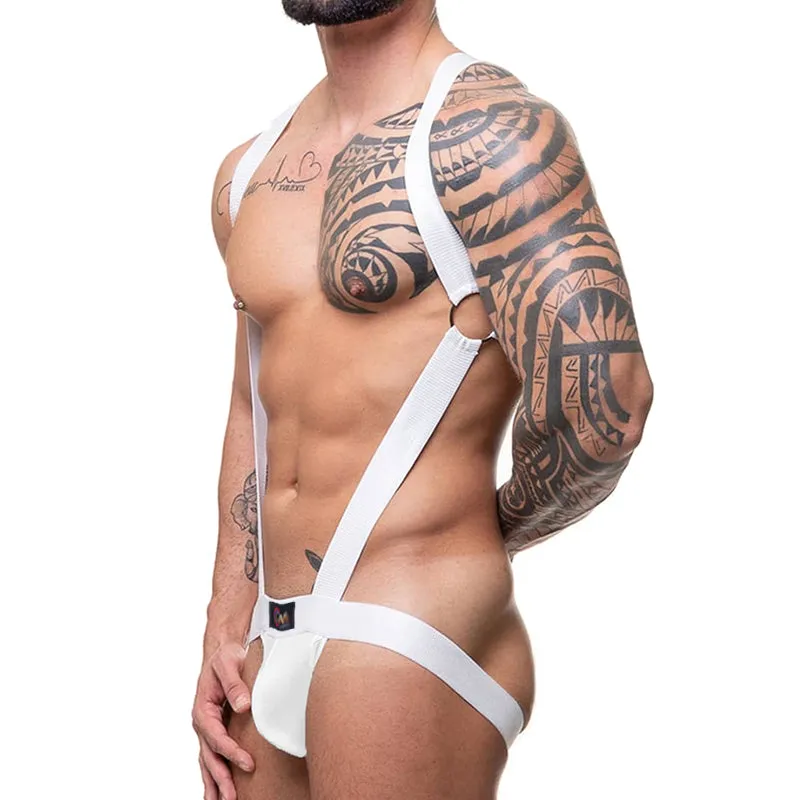 Solid Bandage Strap Style Brief Underwear