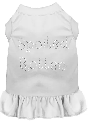 Spoiled Rotten Rhinestone Dress White Sm (10)