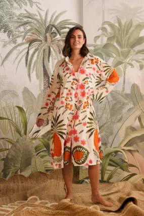 Stella Shirt Dress, Pineapple