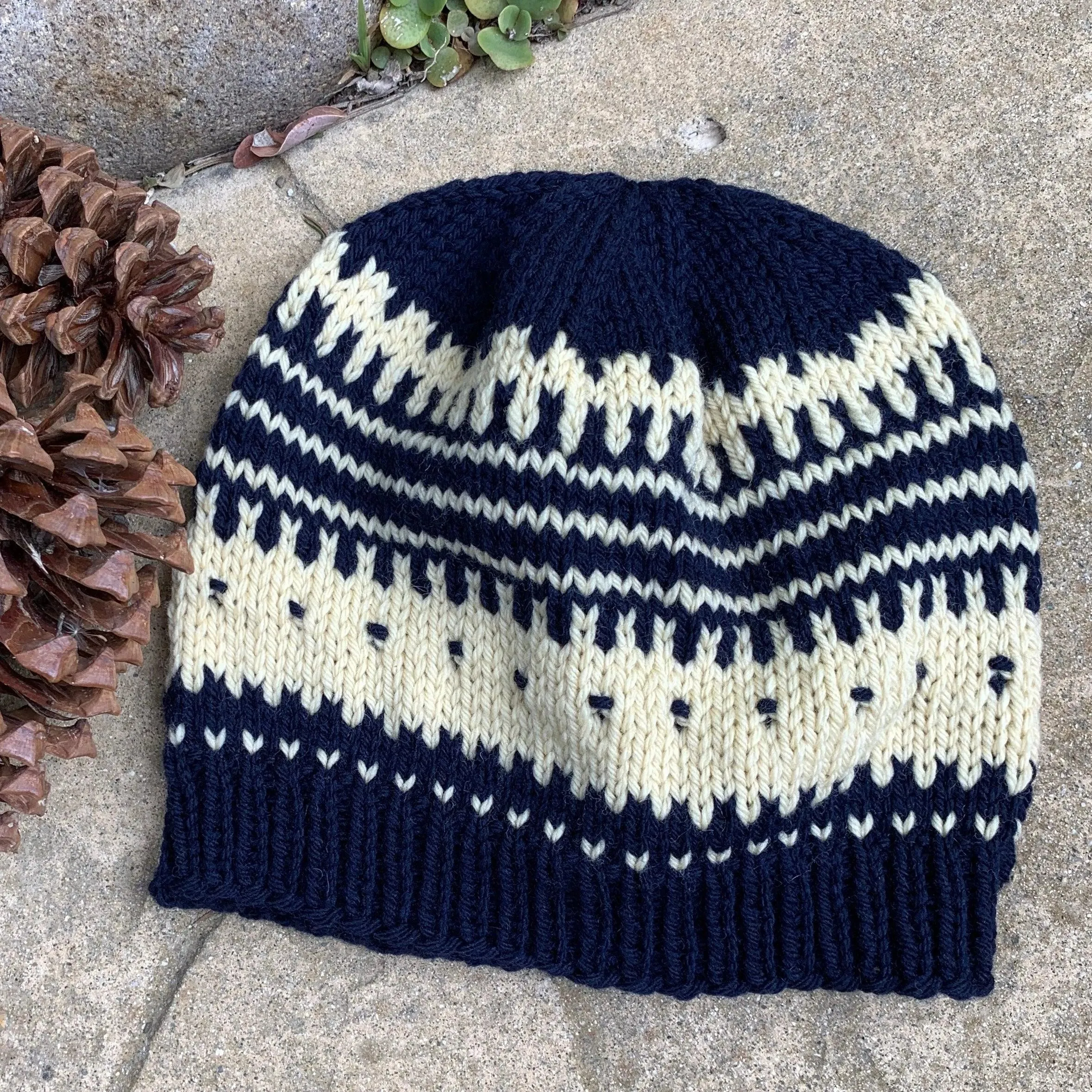 Stone Lodge Beanie Pattern