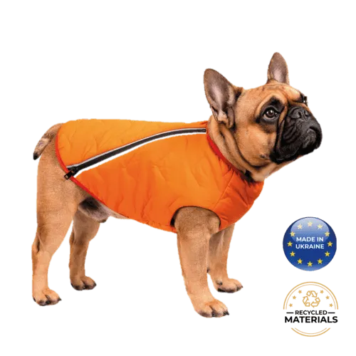 Sustainable Eco-Friendly Dog Jacket / Vest - Made in Ukraine