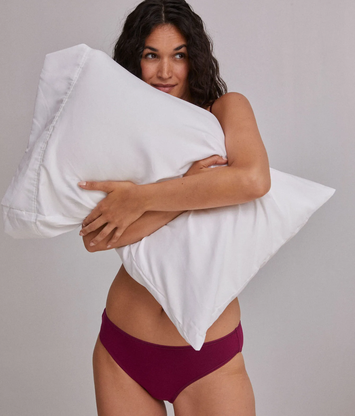 The Bikini Panty - Bamboo Jersey - Bordeaux