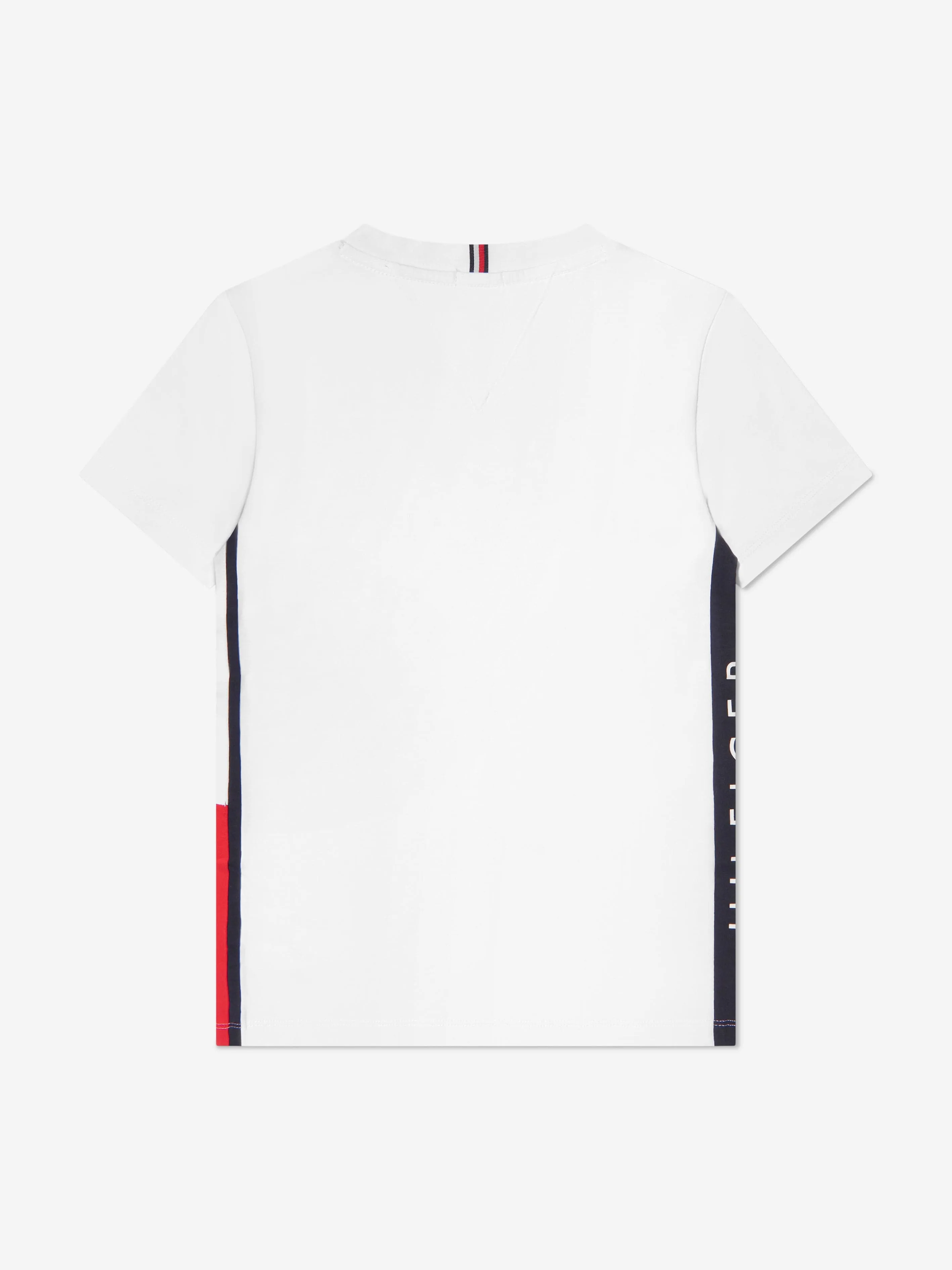 Tommy Hilfiger Boys Organic Cotton Flag Logo T-Shirt