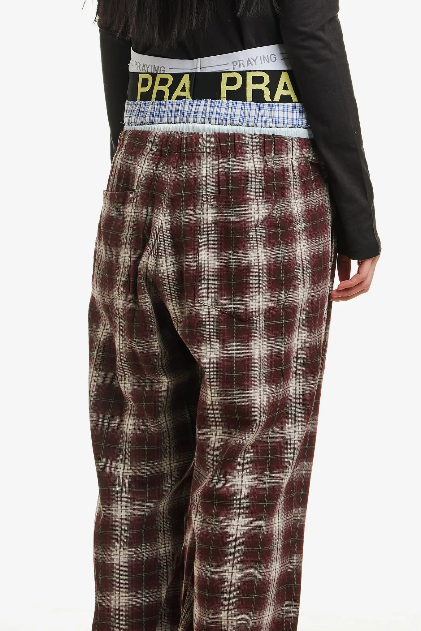 UNDERWEAR SWEATS PLAID