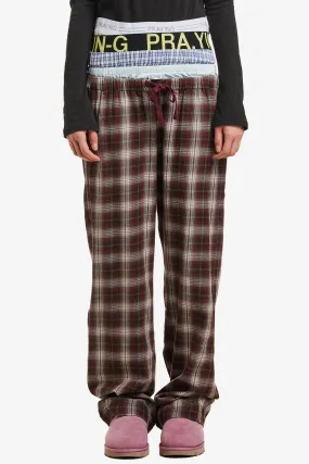 UNDERWEAR SWEATS PLAID