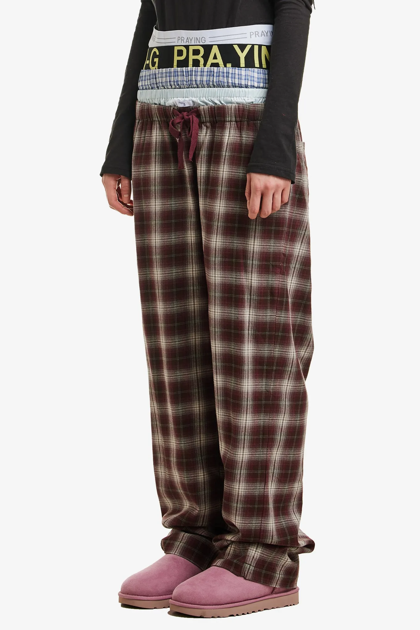 UNDERWEAR SWEATS PLAID