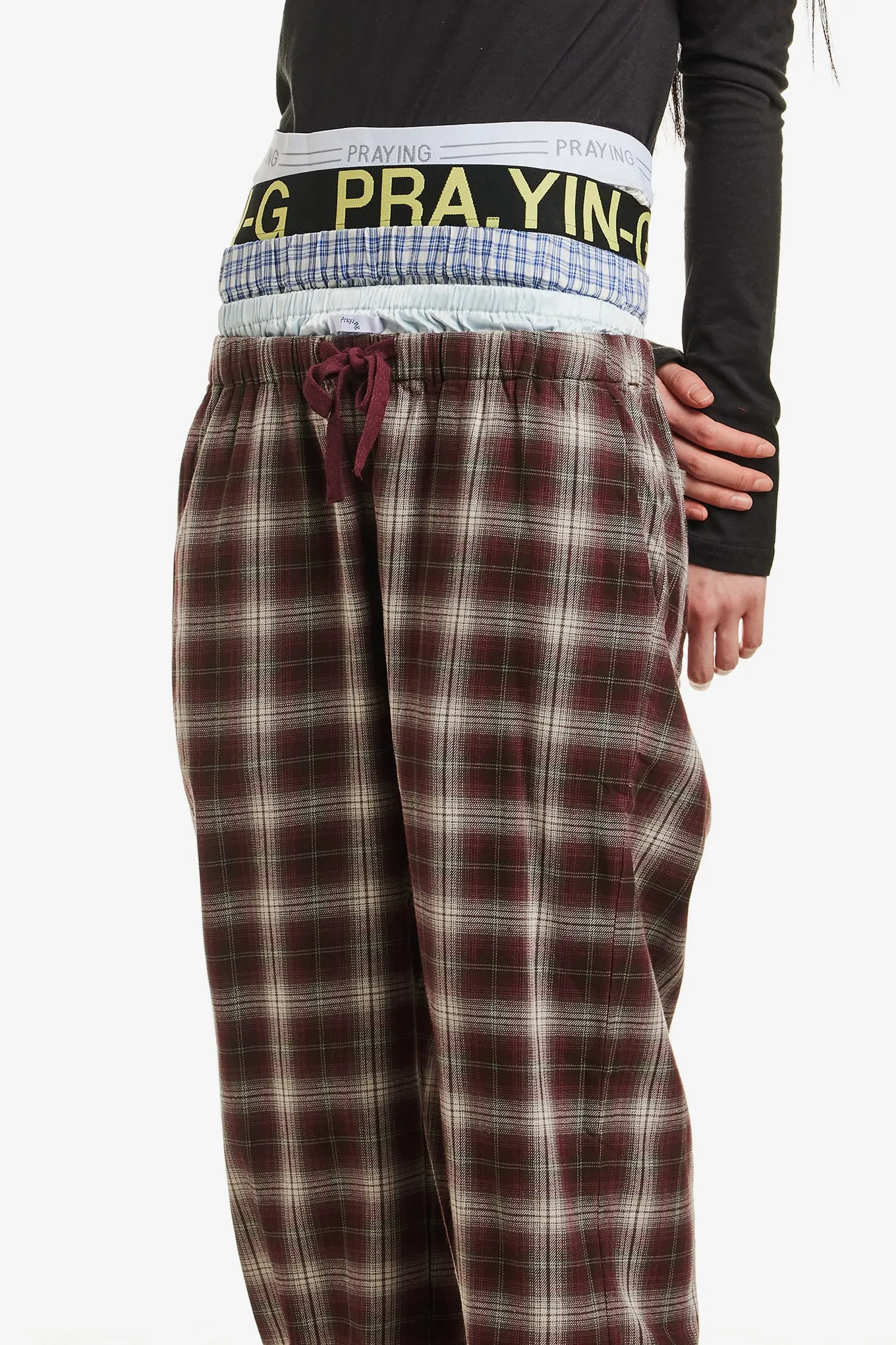 UNDERWEAR SWEATS PLAID