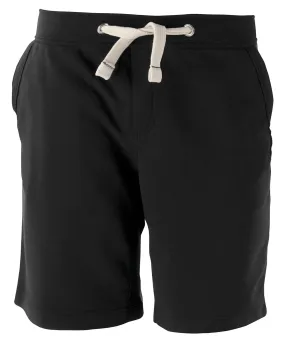 Unisex French terry Bermuda shorts | Black