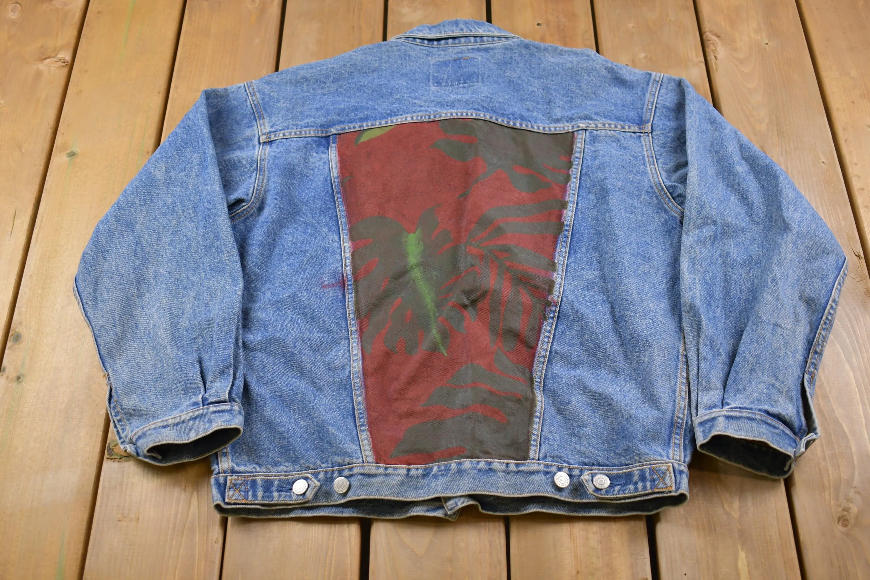 Vintage 1990s Gap Light Wash Denim Jean Jacket