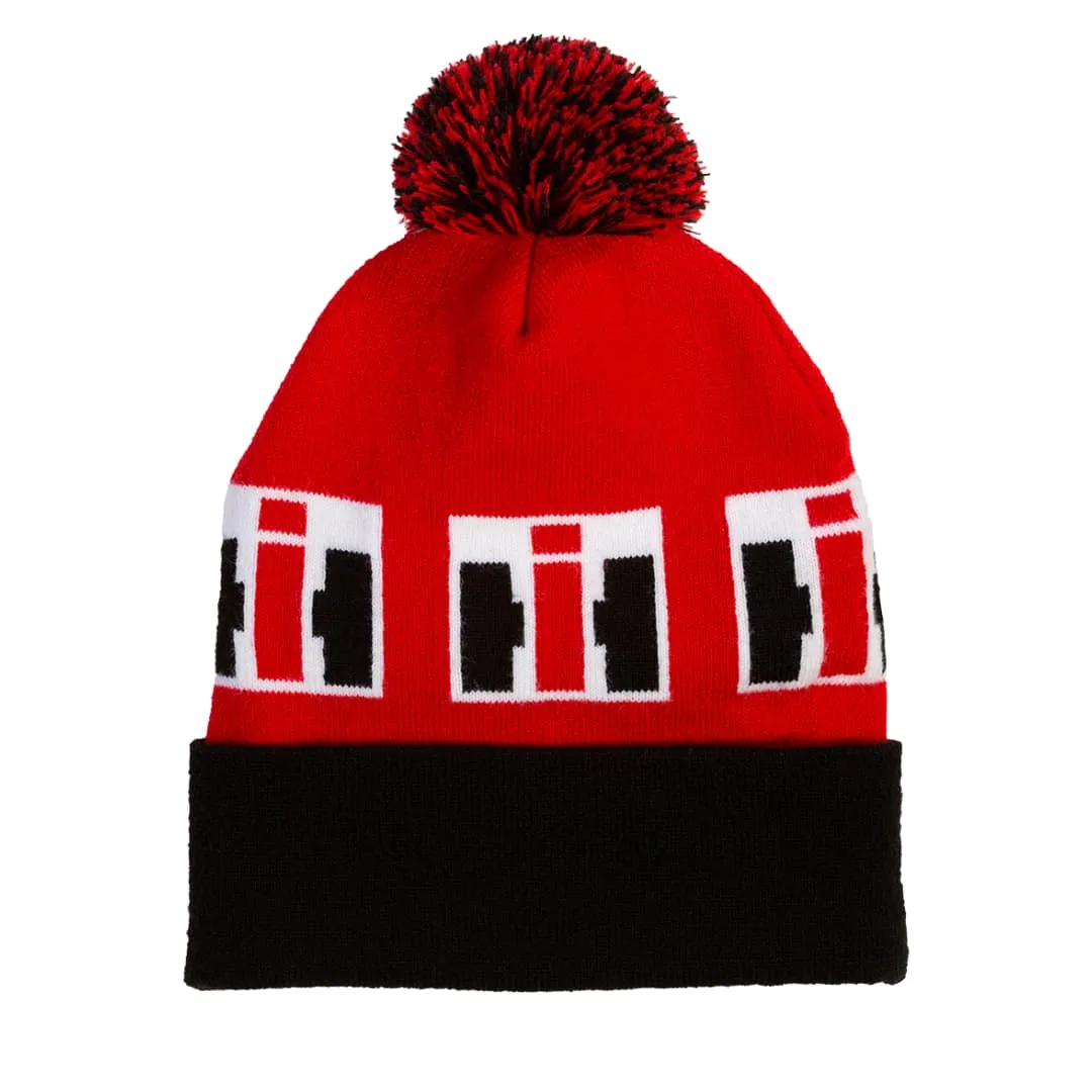 Winter Logo Hat Red & Black