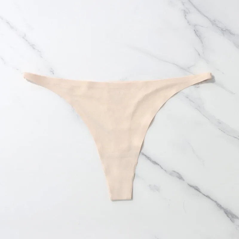 Women's Invisible Seamless Thong