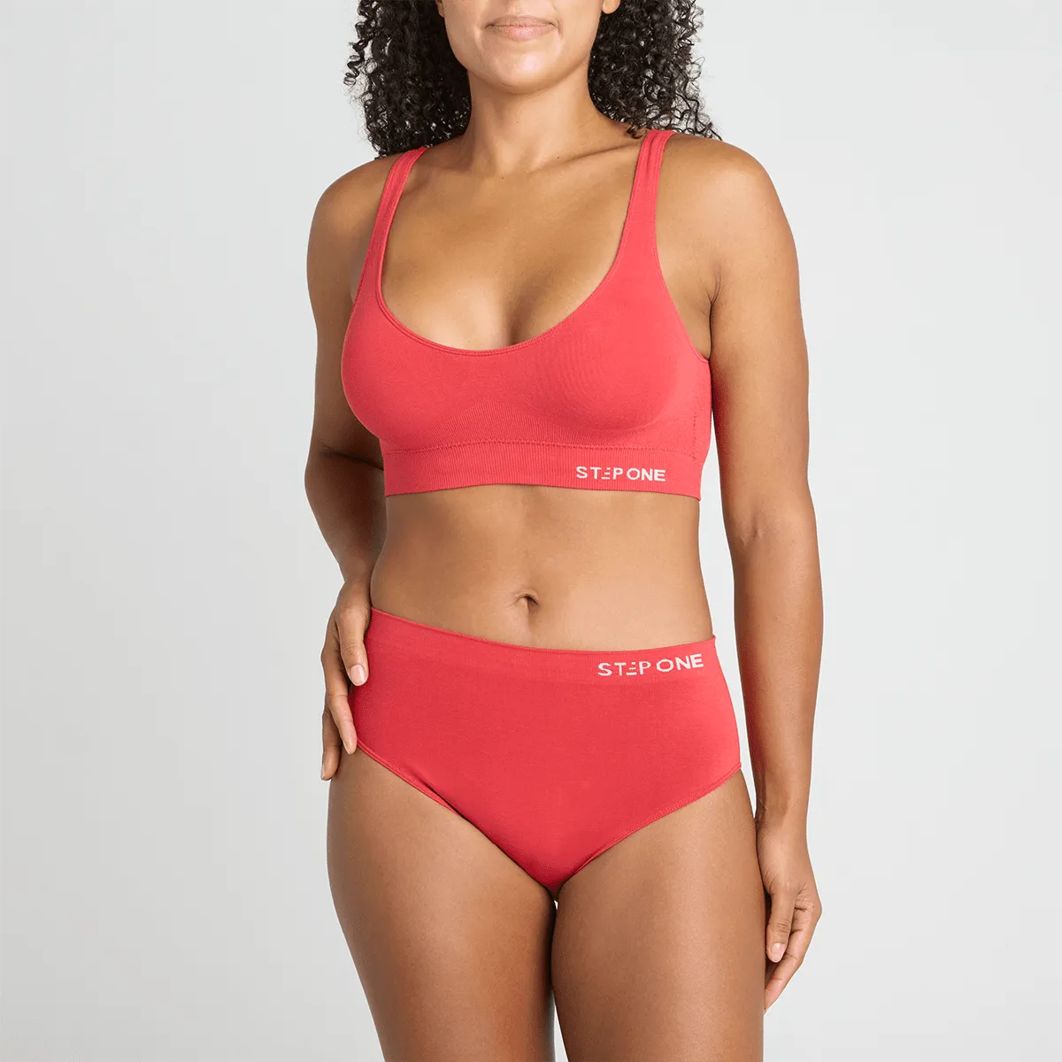 Women's SmoothFit Bikini Brief - Rhubarb