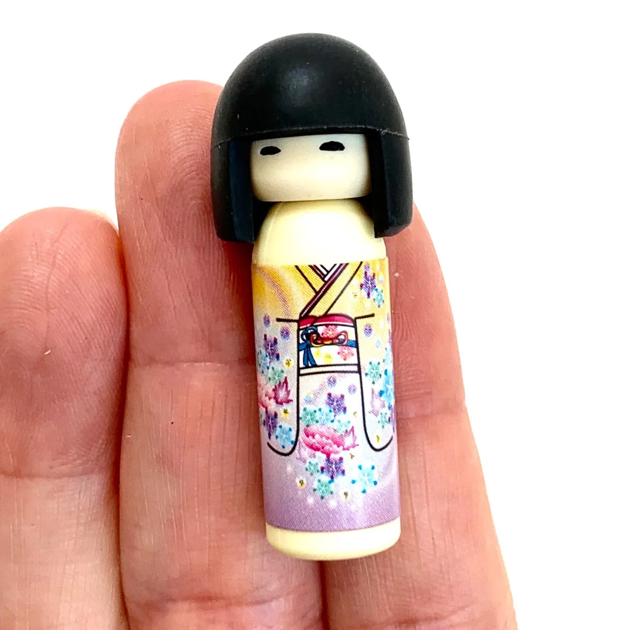 X 38003 Iwako Kokeshi Japanese Doll Eraser-DISCONTINUED