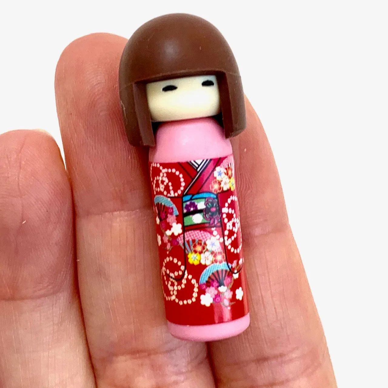 X 38003 Iwako Kokeshi Japanese Doll Eraser-DISCONTINUED